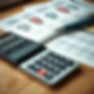 Understanding Financial Implications A calculator and financial documents illustrating cost analysis
