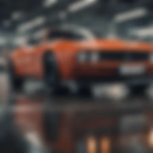 Modern online car marketplace interface