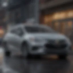 Detailed breakdown of insurance costs for Chevy Cruze