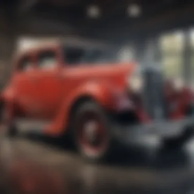 The Allure of Antique Autos Classic car showcasing historical design