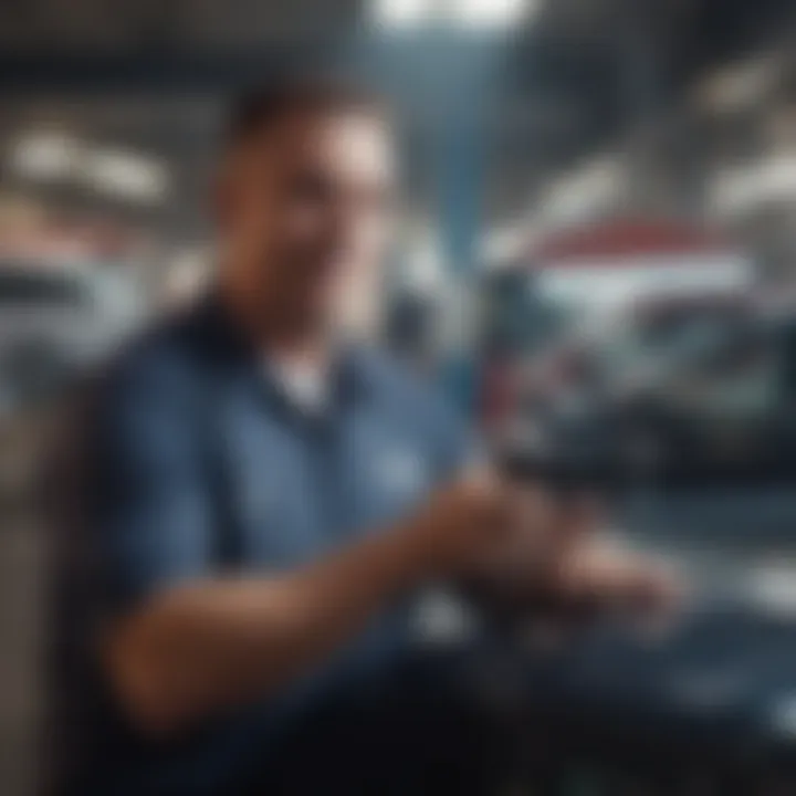 Customer service interaction in car insurance