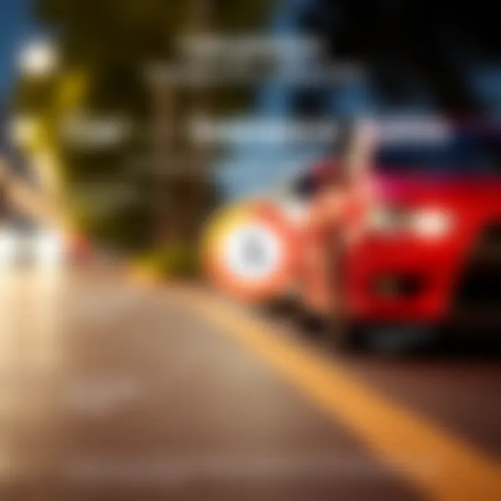 Components Influencing Car Insurance Rates An infographic illustrating the components affecting car insurance rates