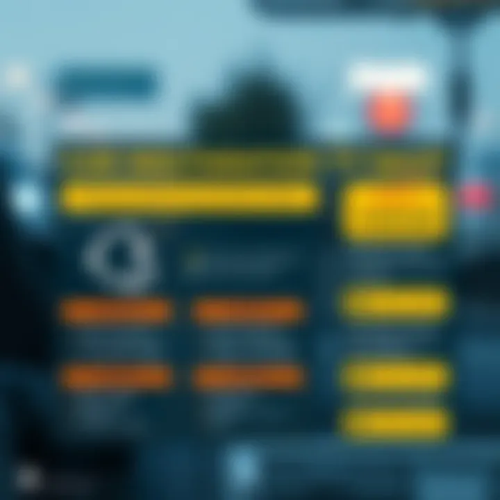 An infographic displaying state insurance regulations for car sales