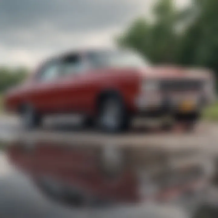 Graphic depicting legal implications of keeping a totaled vehicle