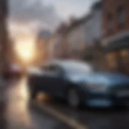 An infographic showcasing the key features of comprehensive car insurance.