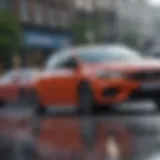 Visual representation of collision insurance coverage