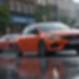 Visual representation of collision insurance coverage