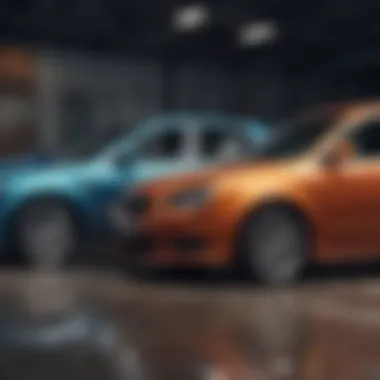 Understanding Collision Scenarios A car in a collision scenario illustrating the need for insurance