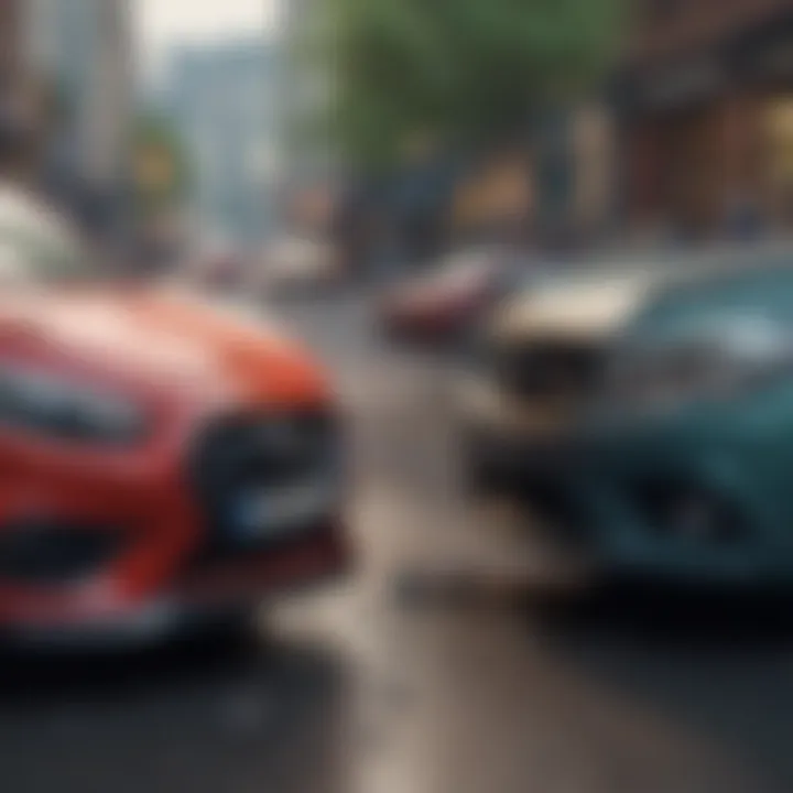 Comparison chart of collision vs comprehensive insurance