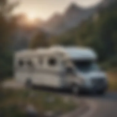 An infographic showcasing various types of motorhome insurance coverage