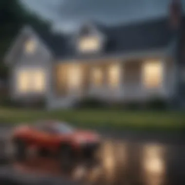 Visual representation of various types of homeowner insurance policies
