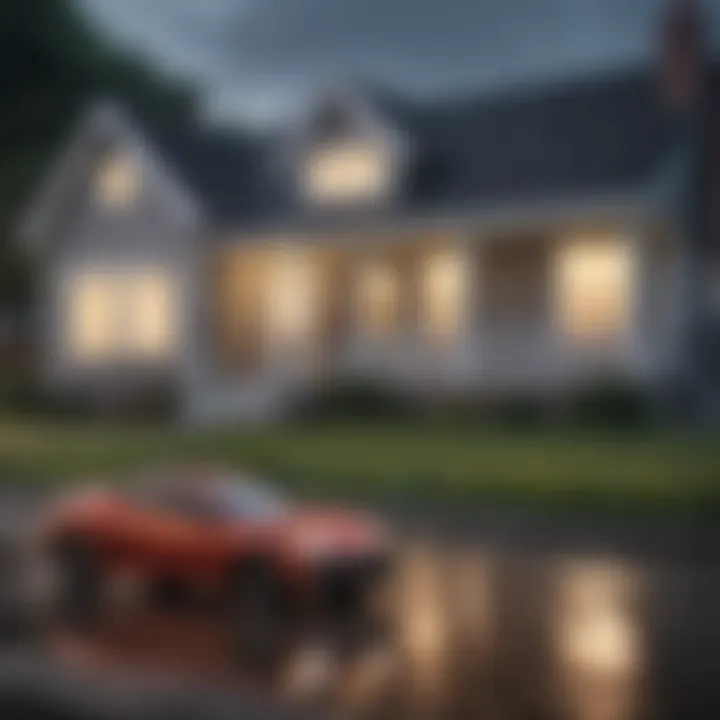 Visual representation of various types of homeowner insurance policies