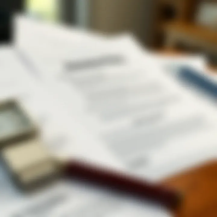 An overview of various insurance policy documents reflecting home insurance options.