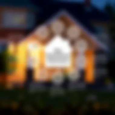 Diagram showcasing essential components of homeowners insurance