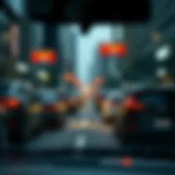 Defensive driving techniques in urban traffic