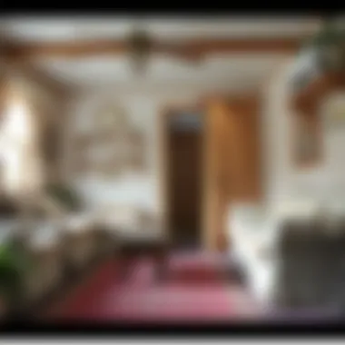 Humane traps set in a living area of a trailer home