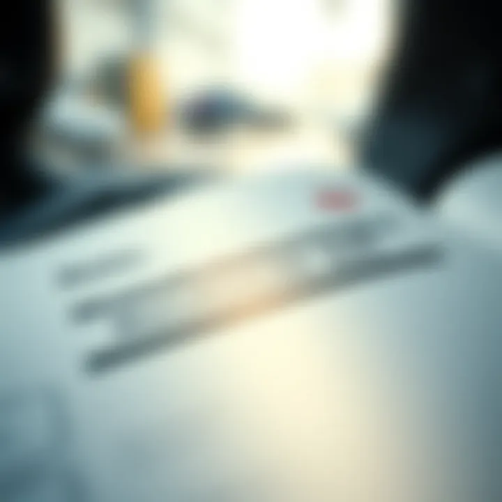 A close-up of a car's owner manual opened to the manufacturing date section