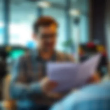 A person reviewing an insurance policy