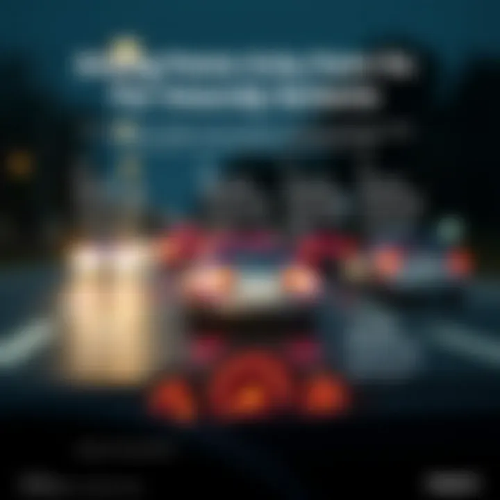 An infographic on the relationship between driving points and insurance rates.