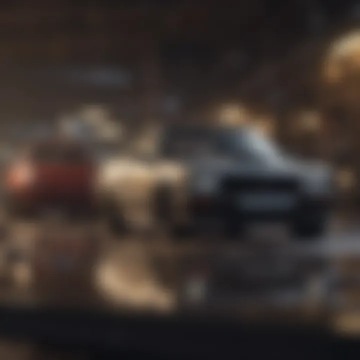 Depiction of individual risk assessments in car insurance.