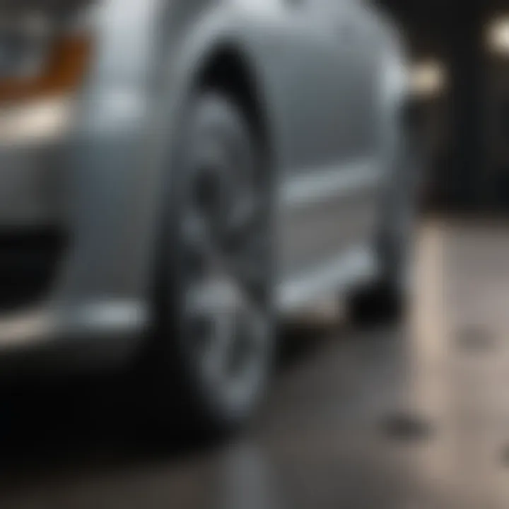 Professional tools used for car scratch removal