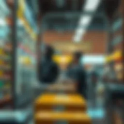 Visual representation of competitive pricing strategy