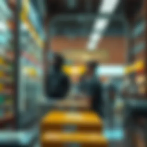 Visual representation of competitive pricing strategy