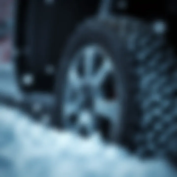 All-Wheel Drive System for Winter Close-up of a car's all-wheel-drive system