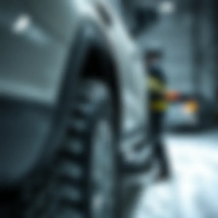 Maintenance for Winter Vehicle Reliability Maintenance check of a winter vehicle