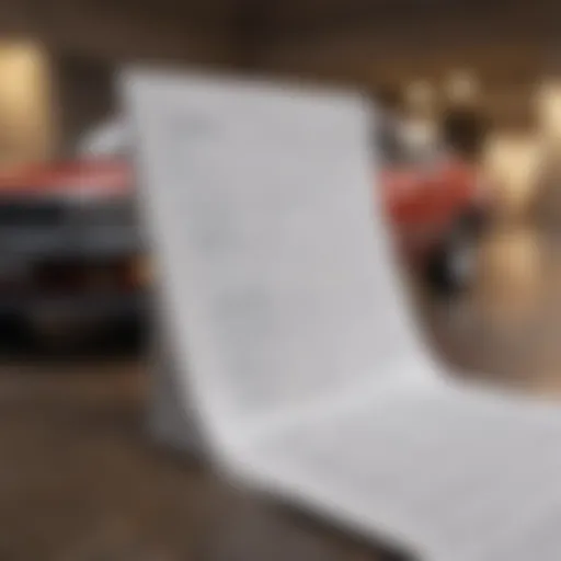 Document checklist for car sale aftermath