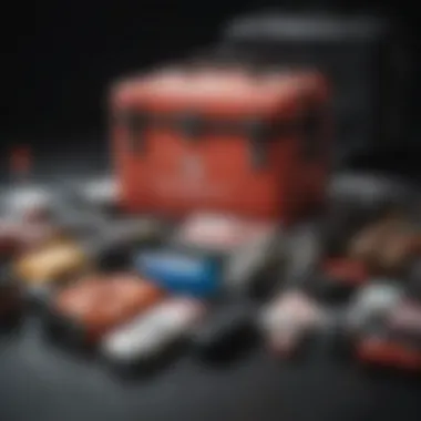 Comprehensive Emergency Kit for Road Trips An emergency kit stocked with essential supplies
