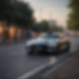 Advanced vehicle tracking device showcasing GPS technology