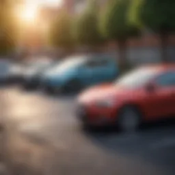 A visual representation of various car insurance policy types