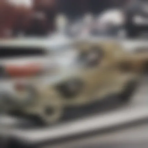 Vintage car exhibition showcasing classic models