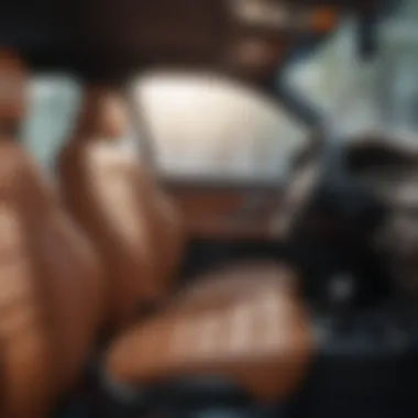 Leather Interiors and Insurance Costs Infographic on the relationship between leather interiors and insurance costs