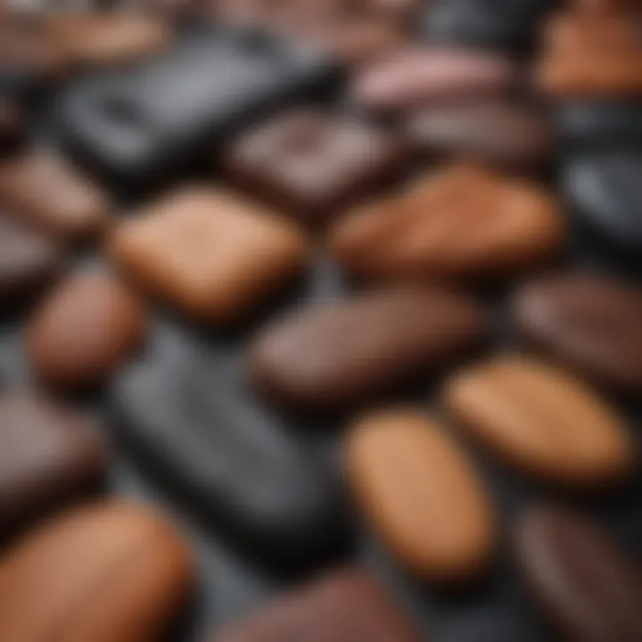Comparison of different types of leather materials used in vehicles