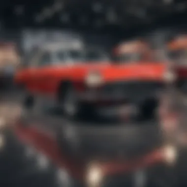 Showcasing a Timeless Classic Classic car on display at an auto show