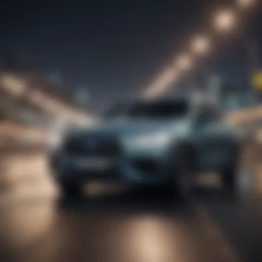 Illustration of a driver confidently navigating a road