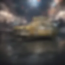 A rusted old car parked on a street