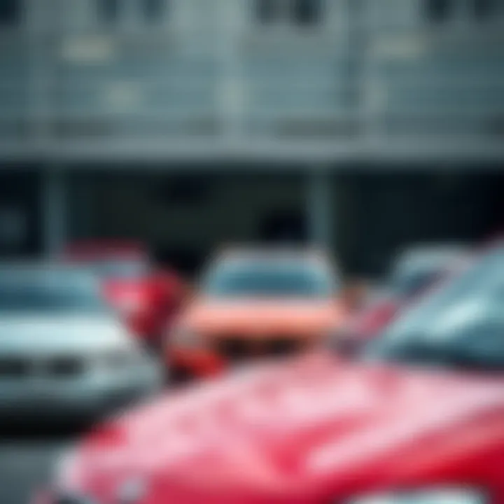 Diverse Range of Cars A diverse range of cars showcasing price differences