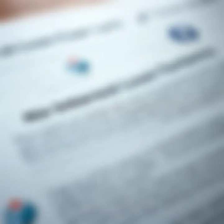 Understanding No-Interest Loan Terms A close-up of a contract highlighting terms and conditions of a no-interest car loan.