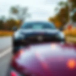 Escrow service concept in car buying