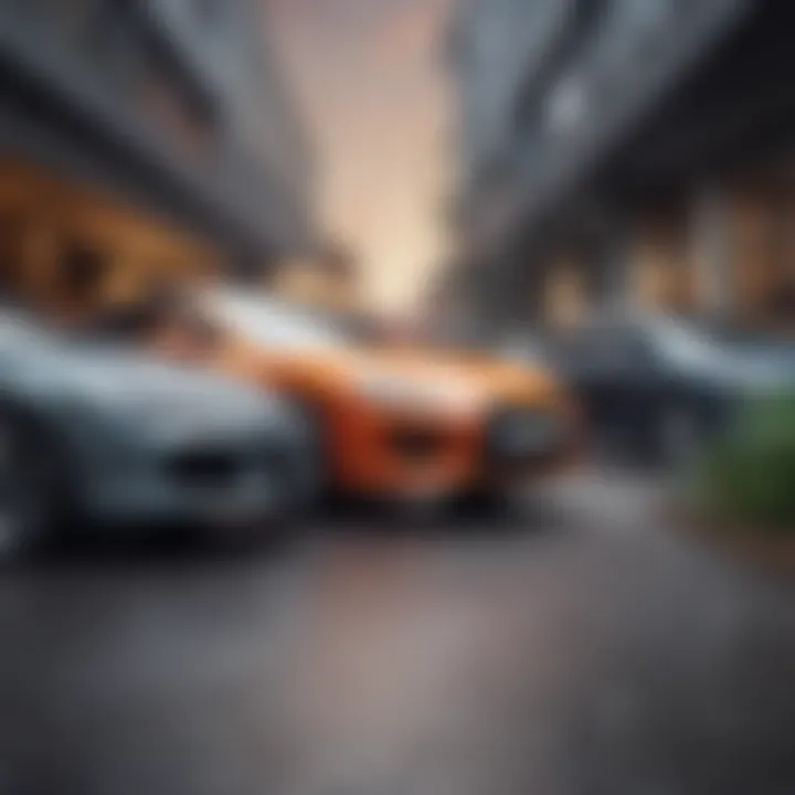 Visual representation of financial benefits of rent-to-buy cars