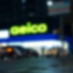 Visual representation of Geico quote line benefits