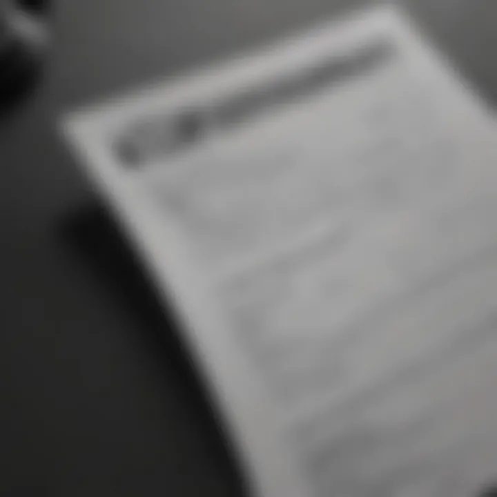 Close-up of a vehicle title document
