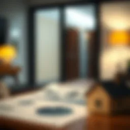 A diagram illustrating escrow accounts and homeowners insurance premiums