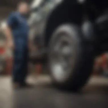 Importance of Vehicle Inspections A mechanic inspecting the undercarriage of a vehicle