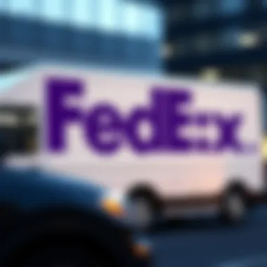 Illustration of collaboration between FedEx and insurance providers