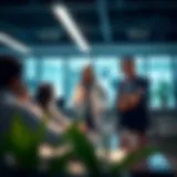 Illustration depicting the relationship between independent health insurance agencies and clients