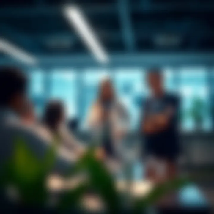 Illustration depicting the relationship between independent health insurance agencies and clients